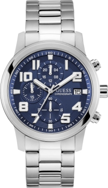 Часы Guess Atticus Silver Tone Multifunction GW0917G1