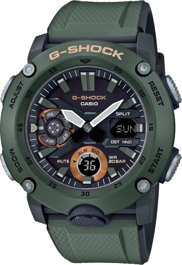 Casio G Shock GA 2000 3AER 4