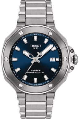 Часы Tissot T-Race Powermatic 80 41mm T141.807.11.041.00