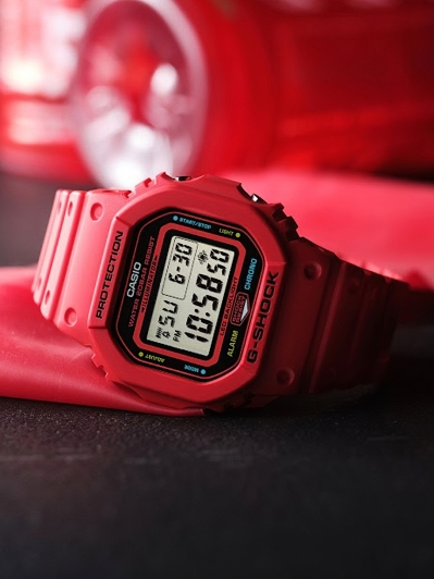 G shock illuminator red store