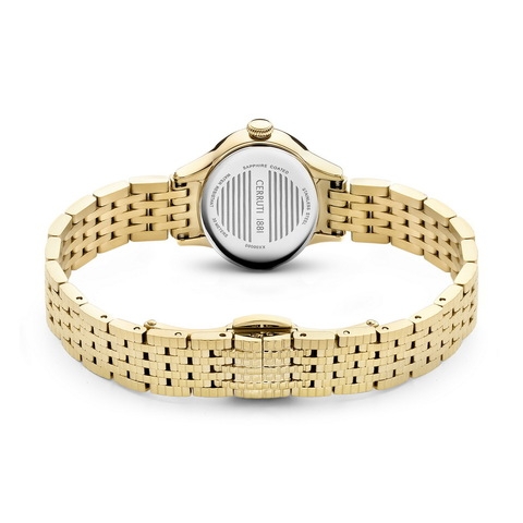 Cerruti 1881 gold watch best sale