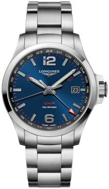 Часы Longines Conquest V.H.P. Quartz L3.728.4.96.6