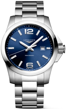 Часы Longines Conquest Quartz L3.760.4.96.6