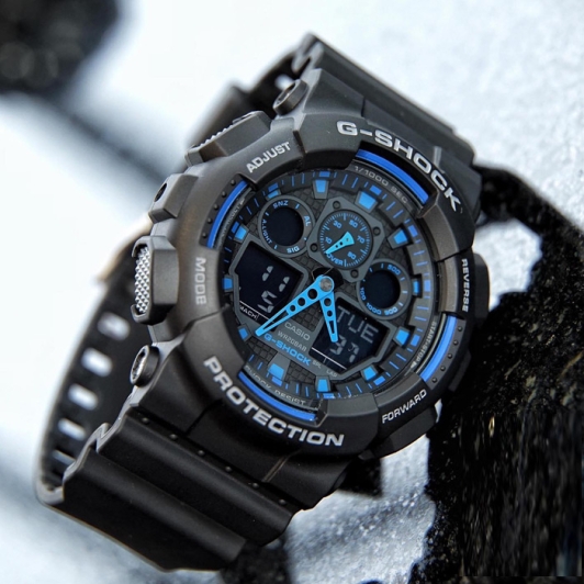 Casio G Shock GA 100 1A2 4