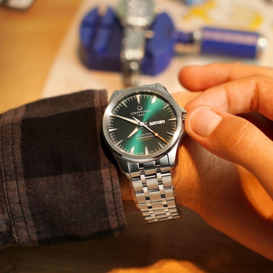 Certina ds action automatic big date top