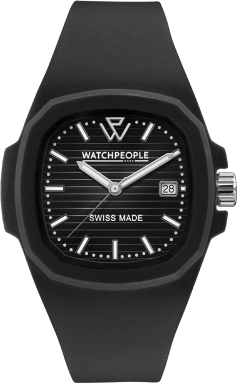 WatchPeople WP4 Black Silver Lines 700332