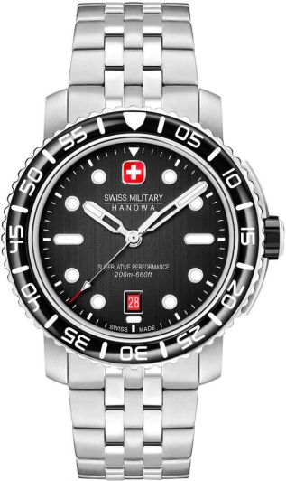 Swiss SMWGH0001702 Hanowa в Часы Military в интернет-магазине Измерение» купить Москве Black Marlin «4