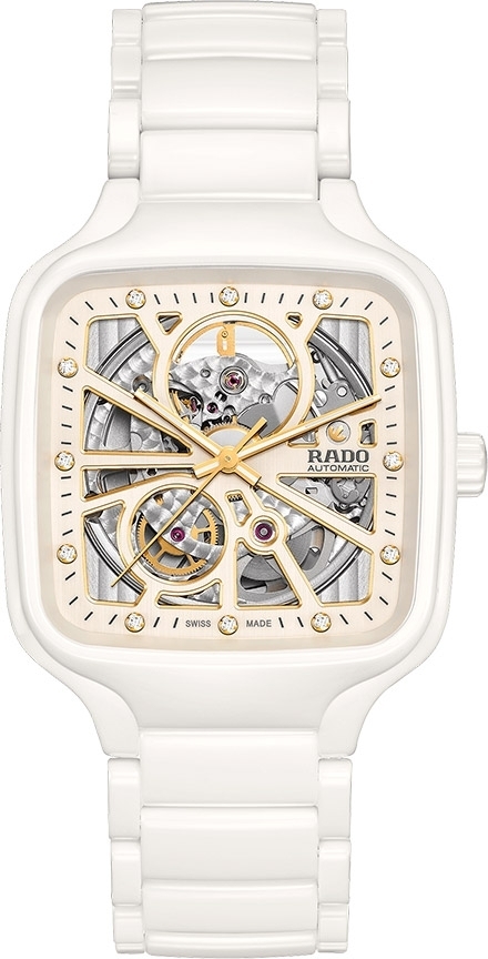 Rado True Square Automatic Open Heart R27073702 4