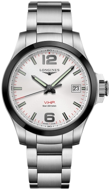 Часы Longines Conquest V.H.P. Quartz L3.719.4.76.6