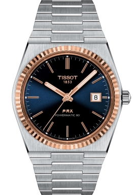 Часы Tissot PRX Powermatic 18K Gold Bezel T931.407.41.041.00