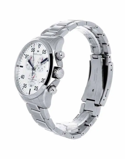 Hamilton Khaki Pilot Chrono Quartz H76712151 4