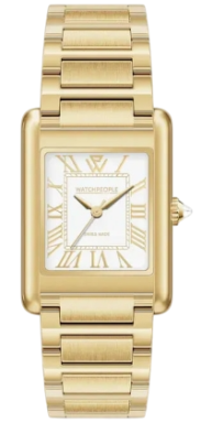 Часы WatchPeople WP6 Metal Gold Shiny - White