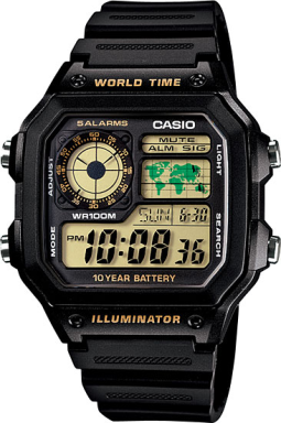 Часы Casio Collection AE-1200WH-1B