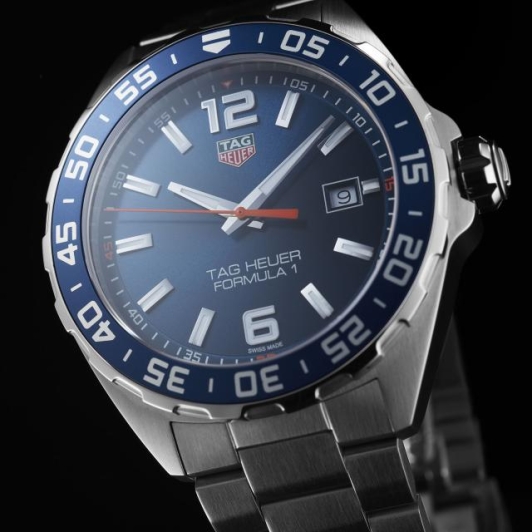 Blue face tag watch on sale