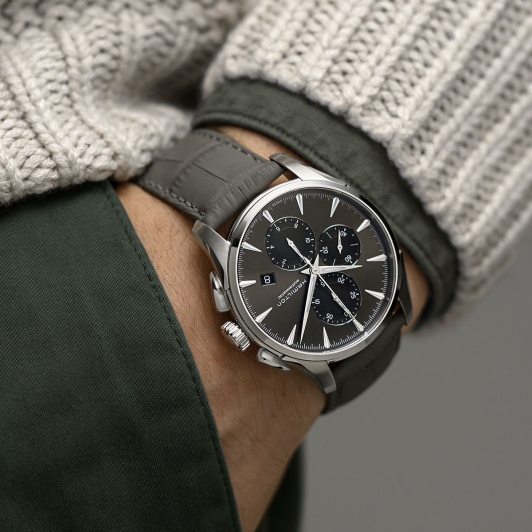 Hamilton jazzmaster auto chrono cheap