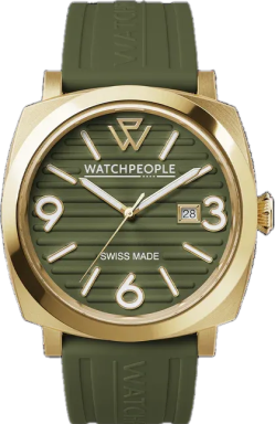 Часы WatchPeople WP2 Metal Gold Timeless Green 700999