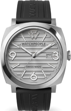 Часы WatchPeople WP2 Silver Black 700995