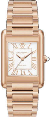 Часы WatchPeople WP6 Shiny Rose-Gold White RG 701056