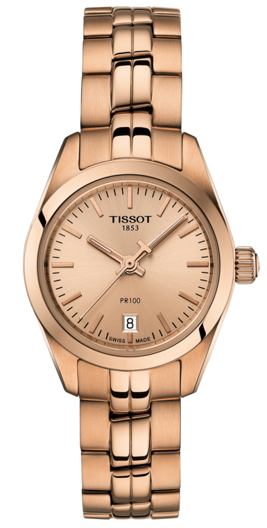 Rose gold tissot ladies watches on sale