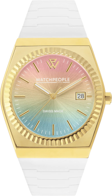 Часы WatchPeople WP1 Gold White Rainbow 700370
