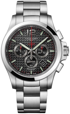 Часы Longines Conquest Chronograph L3.717.4.66.6