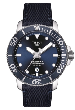 Часы Tissot Seastar 1000 Powermatic 80 Silicium T120.407.17.041.01