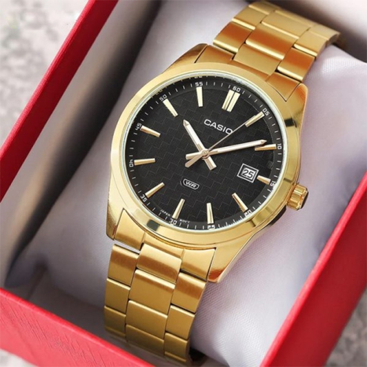 Casio mtp v300 gold clearance