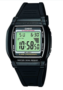 Часы Casio Collection W-201-1AVEG