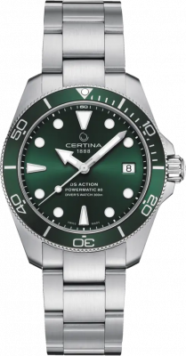 Часы Часы Certina DS Action Diver 38mm C032.807.11.091.00