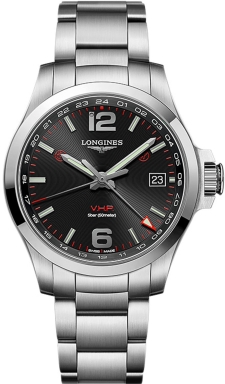 Часы Longines Conquest V.H.P. Quartz L3.718.4.56.6