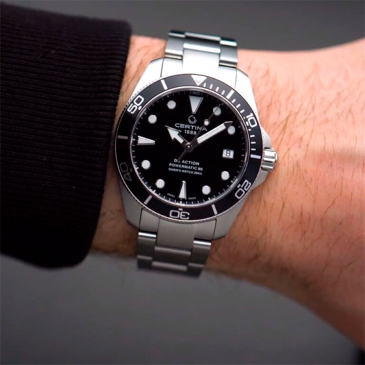 Certina ds action diver powermatic 80 test store