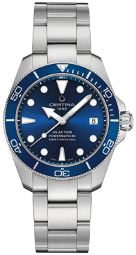 Часы Часы Certina DS Action Diver 38mm C032.807.11.041.00