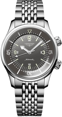 Часы Longines Heritage Legend Diver L3.764.4.99.6