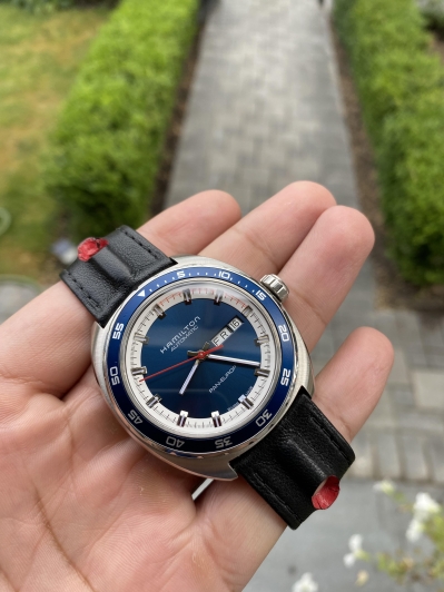 Hamilton American Classic Pan Europ Day Date Auto H35405741 4