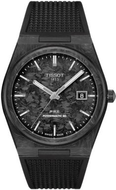 Часы Tissot PRX Powermatic 80 Carbon T137.907.97.201.00