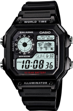 Часы Casio Collection AE-1200WH-1A