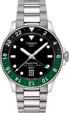 Часы Tissot Seastar 1000 Quartz GMT 40mm T120.852.11.051.00
