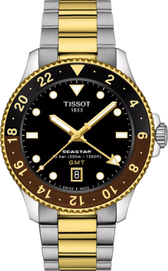  Часы Tissot Seastar 1000 Quartz Gmt Т120.852.22.051.00