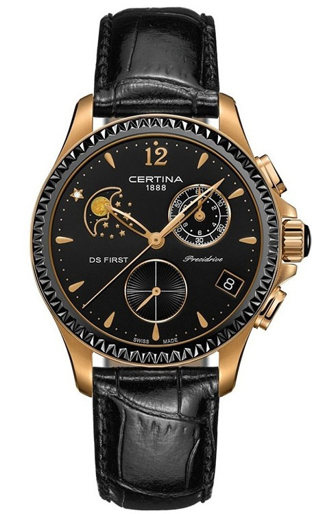 Certina DS First Lady Chronograph Moon Phase C030.250.36.056.00 4