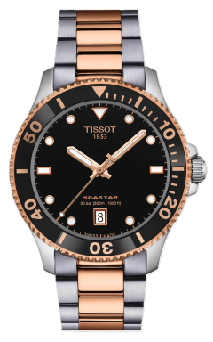 Часы Tissot Seastar 1000 Quartz 40mm Т120.410.22.051.01