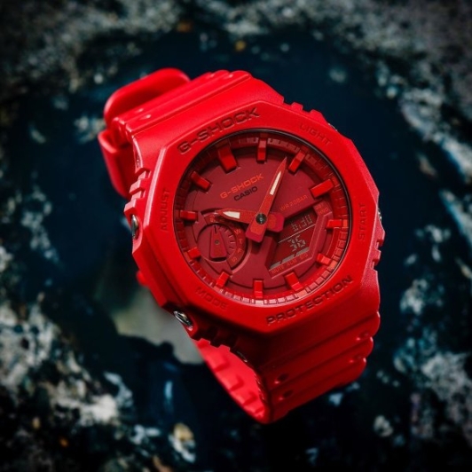 All red g shock cheap