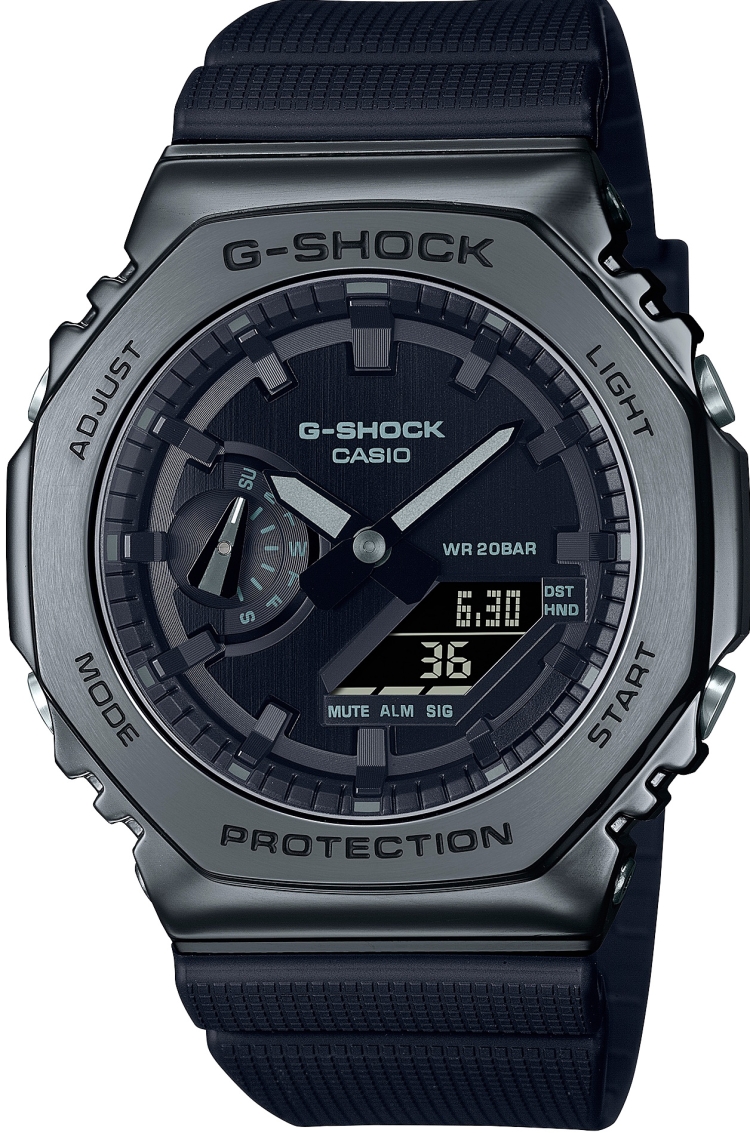 Часы Casio G-Shock GM-2100BB-1A купить в Москве в интернет-магазине «4  Измерение»