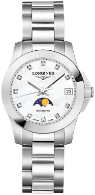 Часы Longines Conquest Quartz L3.380.4.87.6