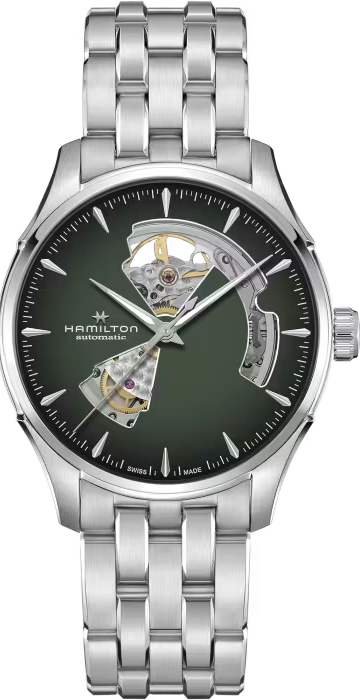 Jazzmaster open heart hamilton sale