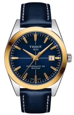 Часы Tissot Gentleman Powermatic 80 Silicium Solid 18K Gold Bezel T927.407.46.041.01