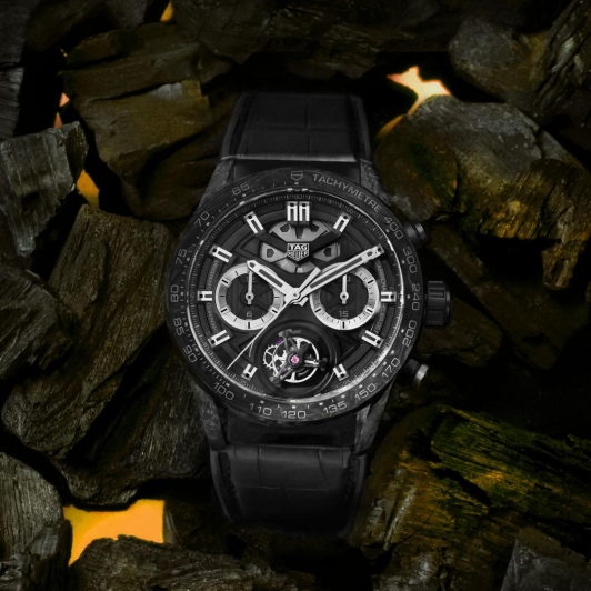 Tourbillon carrera carbon cheap