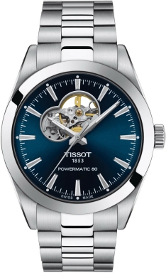 Часы Tissot Gentleman Powermatic 80 Open Heart T127.407.11.041.01