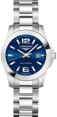 Часы Longines Conquest Quartz L3.376.4.96.6