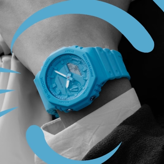 G shock light blue on sale