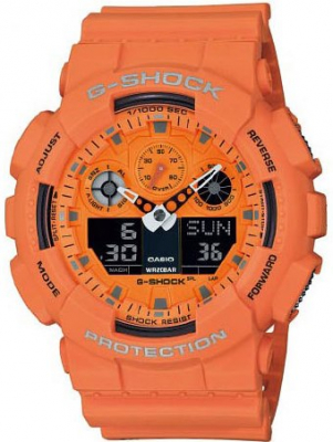 Часы Часы Casio G-Shock GA-100RS-4AER